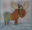 Moose Calendar - August