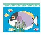 Large Lavender Fish