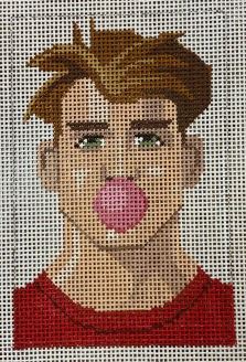 Passport Cover - Bubble Gum Man
