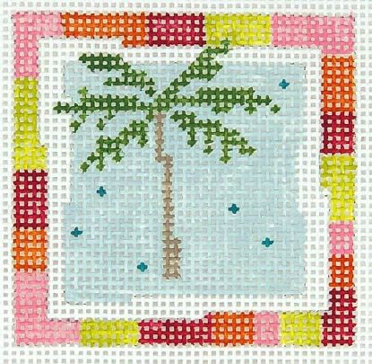 Palm Tree Blue