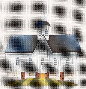 Star Barn Ornament 