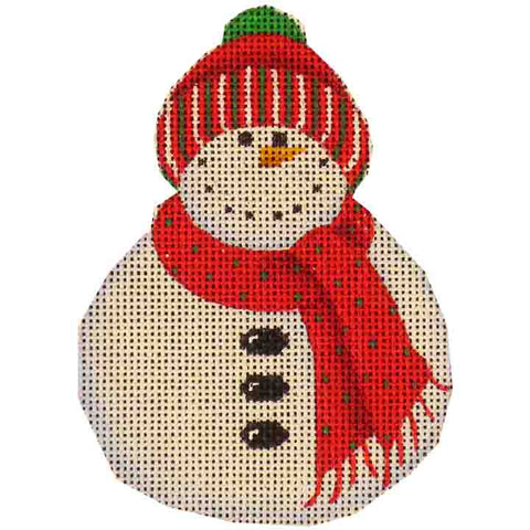 Red Scarf Snowman