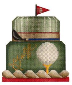 Golfing Baby Cake