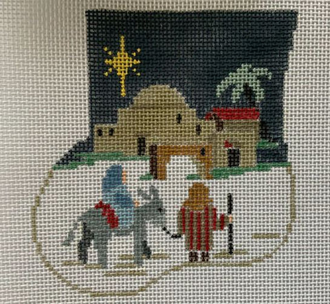 Traveling to Bethlehem w/Donkey Insert