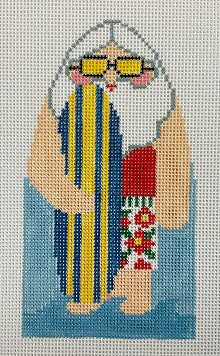 Surfer Santa