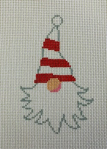 Gnome w/Striped Hat