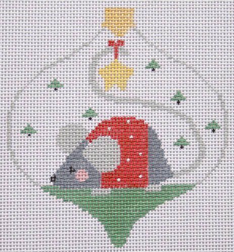Mouse in Sweater Bauble
