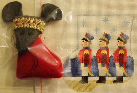 Toy Soldiers w/Mouse King Mini Sock