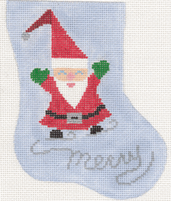 Merry Skating Santa