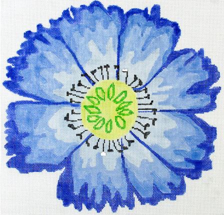 Large Dazzle Flower - Blue