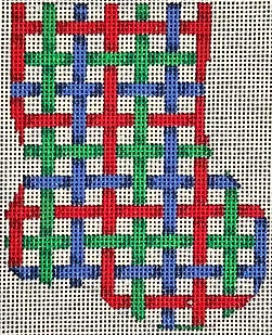 Primary Weave Mini Sock