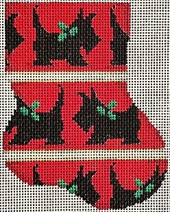 Scottie Repeat Mini Sock