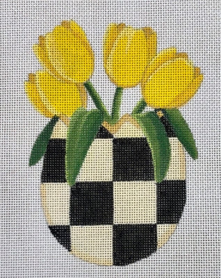 Yellow Tulips Egg