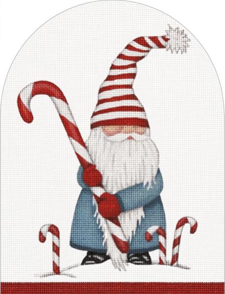 Candy Cane Gnome