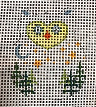 Moon and Stars Baby Owl