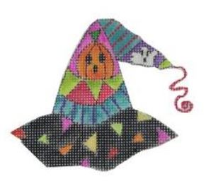 Mini Hat w/Jack O Lantern