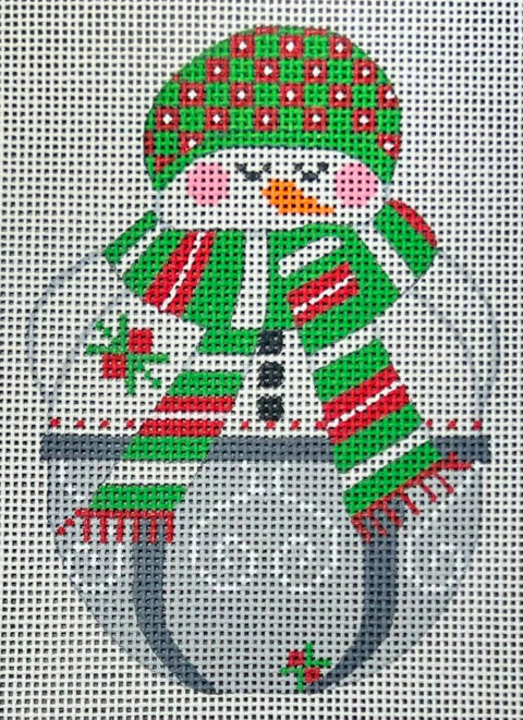 Jingle Snowman - Green Hat (Danji Designs)