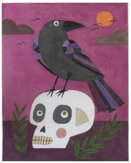 Skull and Crow