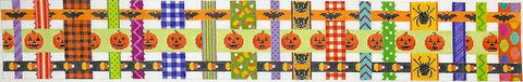 Halloween Basket - Woven Ribbons 