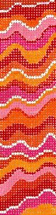 Mezuzah - Pucci Inspired Corals/Oranges/Reds/Pinks 