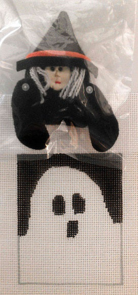 Ghostly Ghoul Treat Bag w/Witch