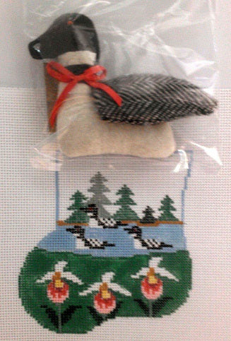 Loons and Ladyslippers w/Loon Mini Sock