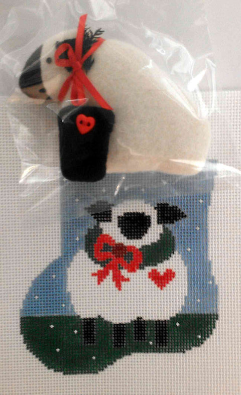 Sheep w/Sheep Mini Sock
