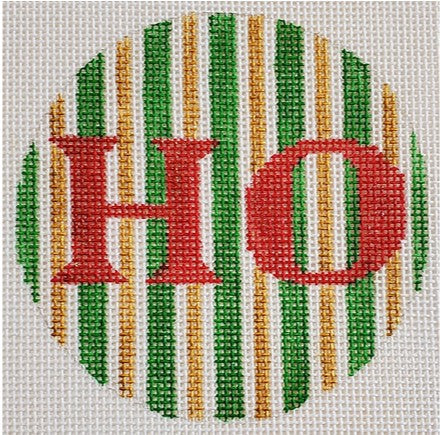 Ho - Green/Gold Stripes