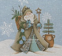 Santa - Paisley w/Background