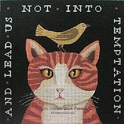 Lead Us Not Yellow Cat