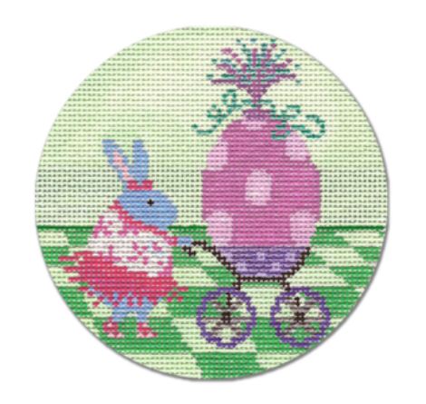 Rabbit Baby Carriage
