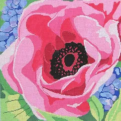 Pink Poppy & Hyacinths (Jean Smith)