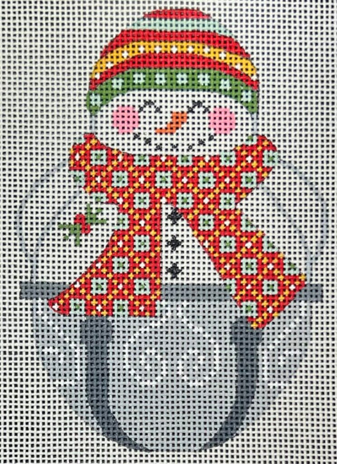 Jingle Snowman - Striped Hat (Danji Designs)