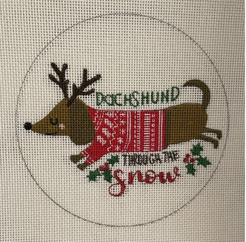 Dachshund Christmas Ornament