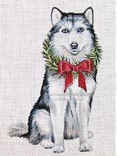 Husky Ornament