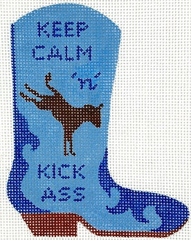 Mini Boot - Keep Calm and Kick Ass