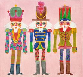 Three Colorful Nutcrackers