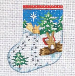 Three Bunnies/Fir Trees