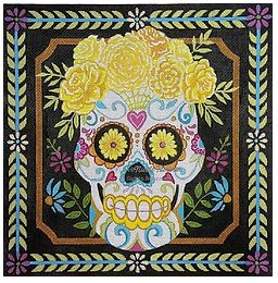 Floral Sugar Skull