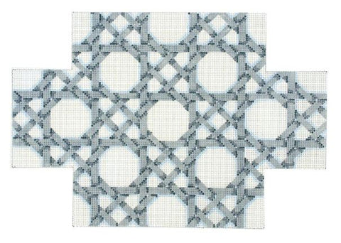 Gray Caning Pattern Brick Cover