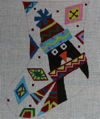 Geometric Penguin Stocking