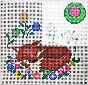 Tooth Fairy Pocket Pillow - Sleeping Fox