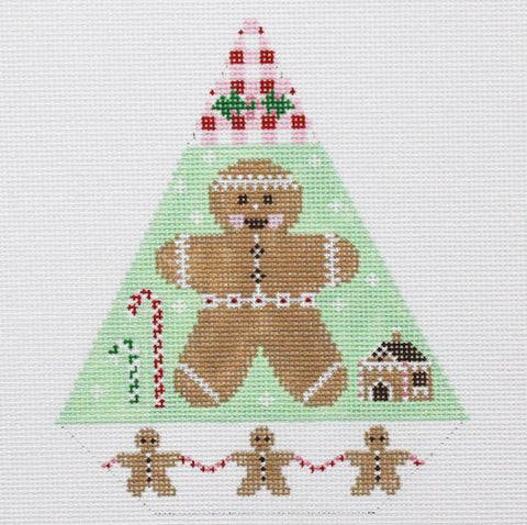 Triangle Christmas Ornament - Cookie Christmas