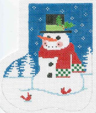 Snowman Mini Sock