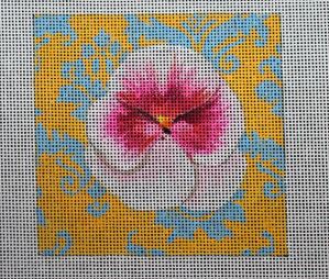 Insert - Pink Violet Flower