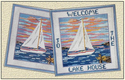 Welcome to the Lake House - Sailboats