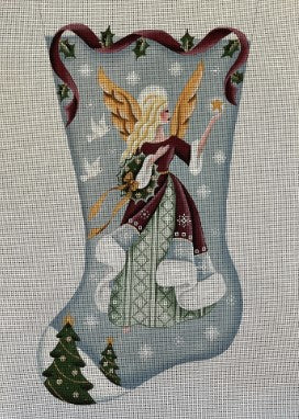 Green Angel Stocking 