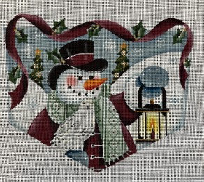 Snowman Stocking Cuff