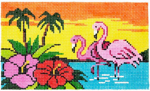 Flamingo Sunset