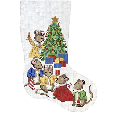 Mouse Family Christmas Stocking
